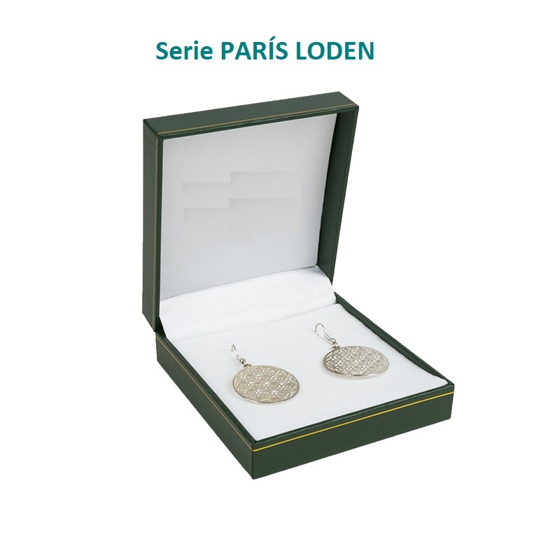 Estuche París pendientes grande 87x91x30 mm. Estuche París pendientes grande 87x91x30 mm.